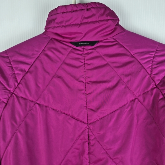 Columbia Womens Hot Pink Lightweight Thin Puffer Jacket Size Small Zip UpPockets - Picture 12 of 15